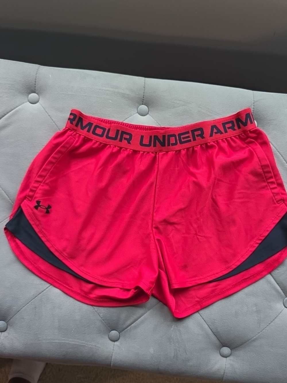 Under Armour Women's Hot Red Performance Running Shorts